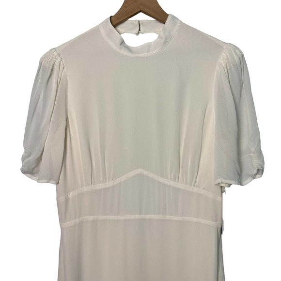 Reformation Dusk Dress in Ivory - Picture 4 of 11
